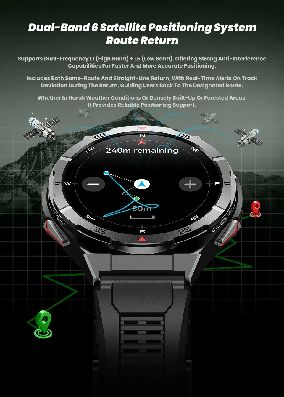 X2B GPS smart watch detail image 2