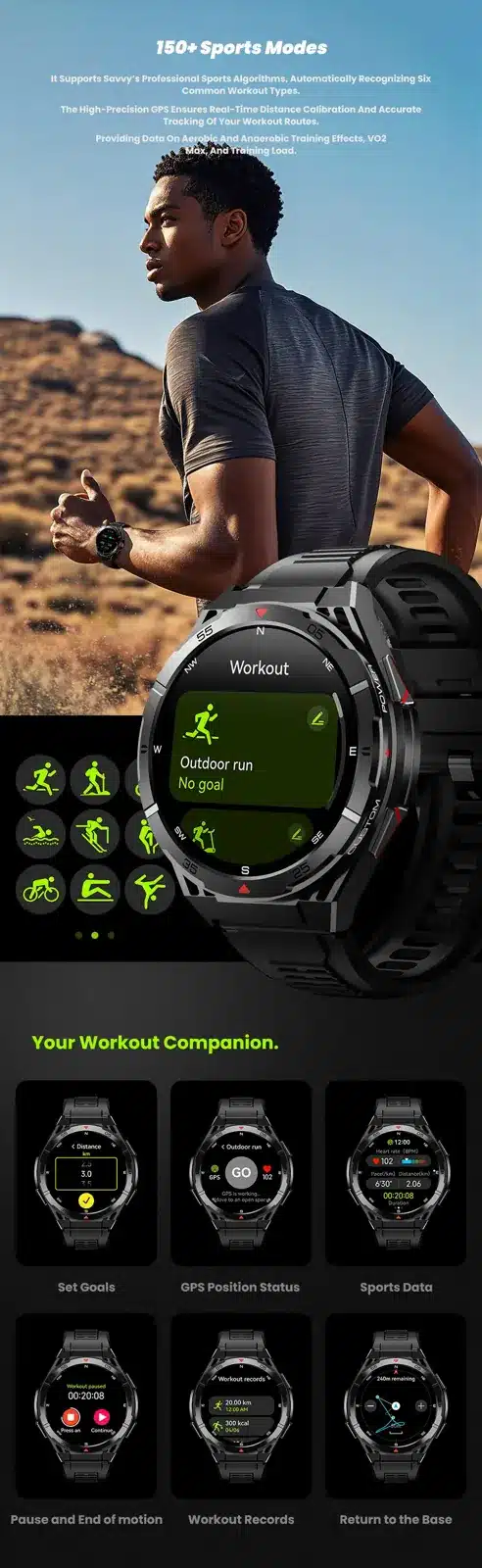 X2B GPS smart watch detail image 8