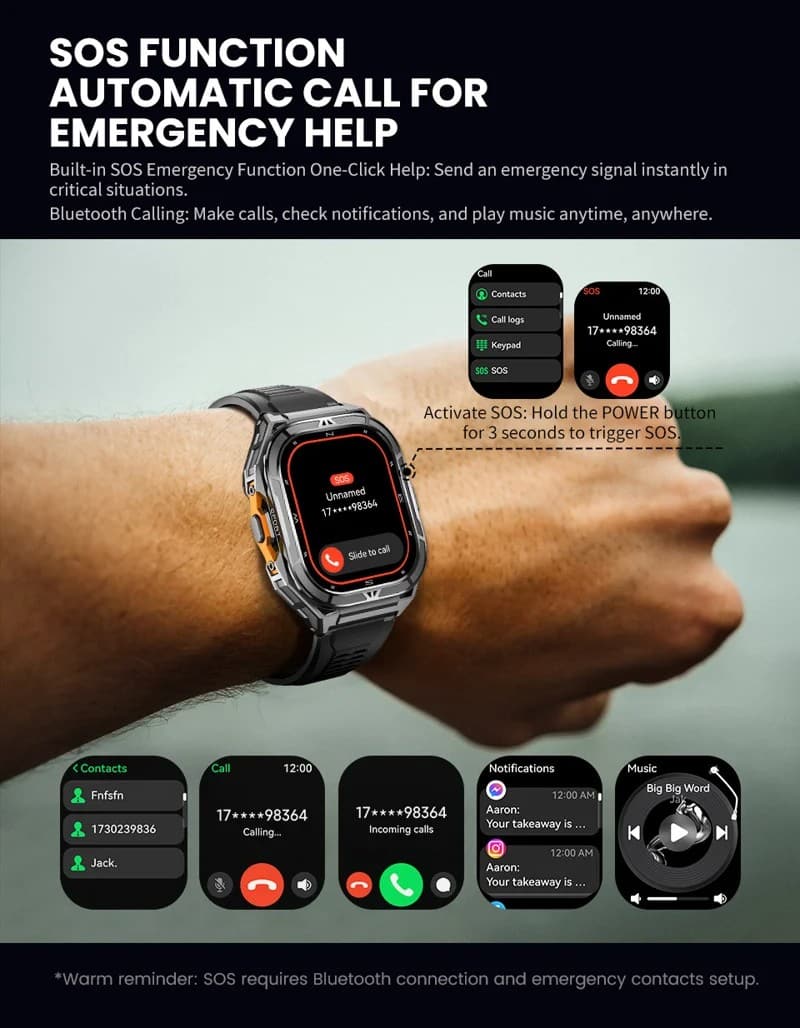 X5 GPS Sports Smart Watch - detail 11