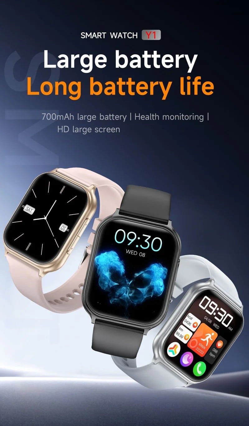Y1 Bluetooth Calling Smart Watch - detail 01