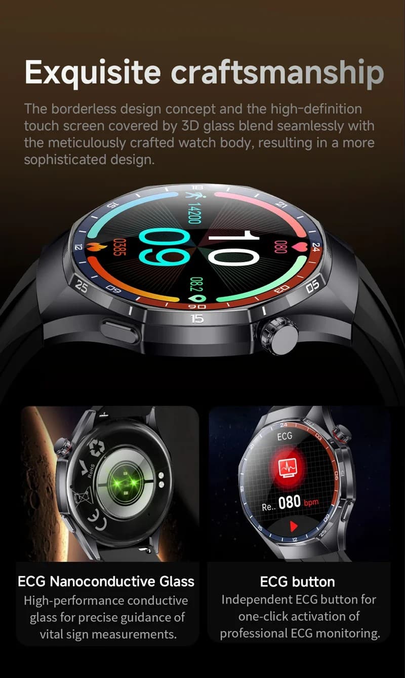 Y108 Steel Strap AMOLED Smart Watch - detail 04