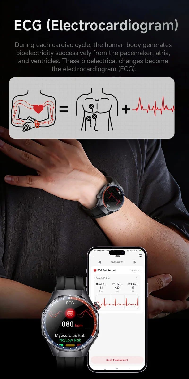 Y108 Steel Strap AMOLED Smart Watch - detail 06