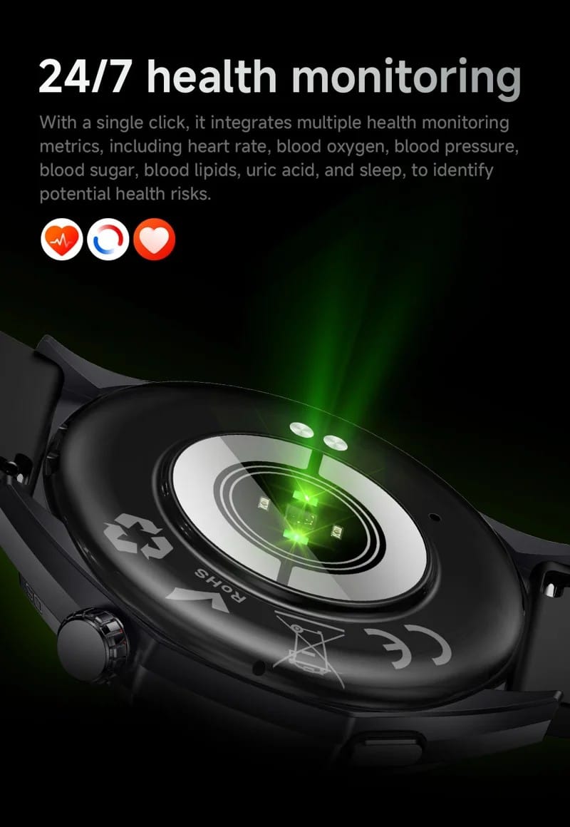 Y108 Steel Strap AMOLED Smart Watch - detail 13