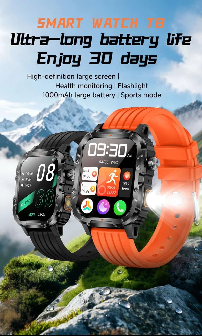 Y8 Rugged Smart Watch - detail 01
