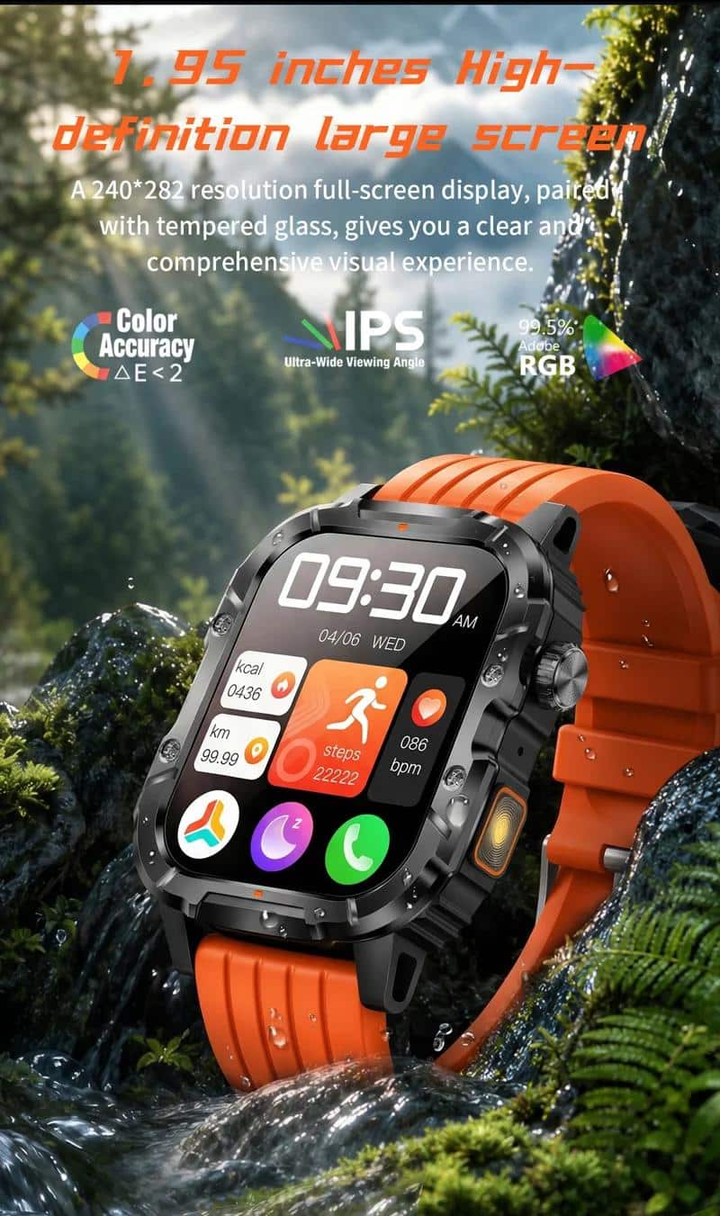 Y8 Rugged Smart Watch - detail 03