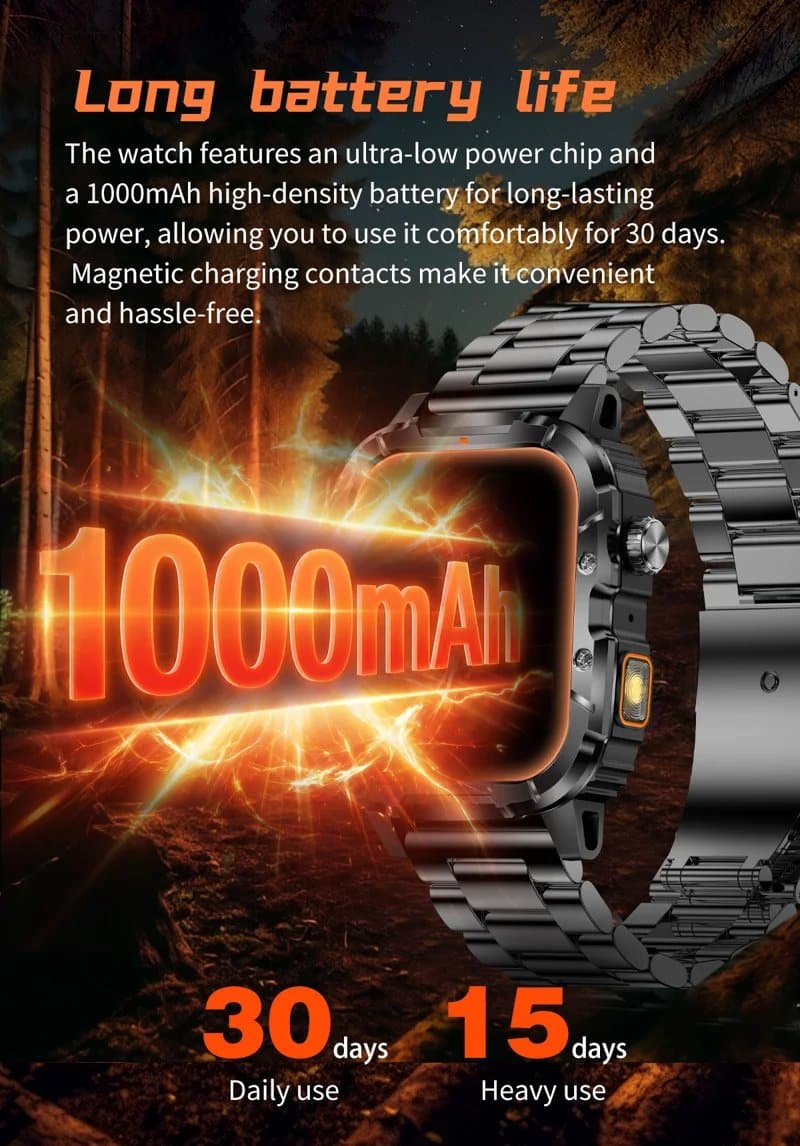 Y8 Rugged Smart Watch - detail 08