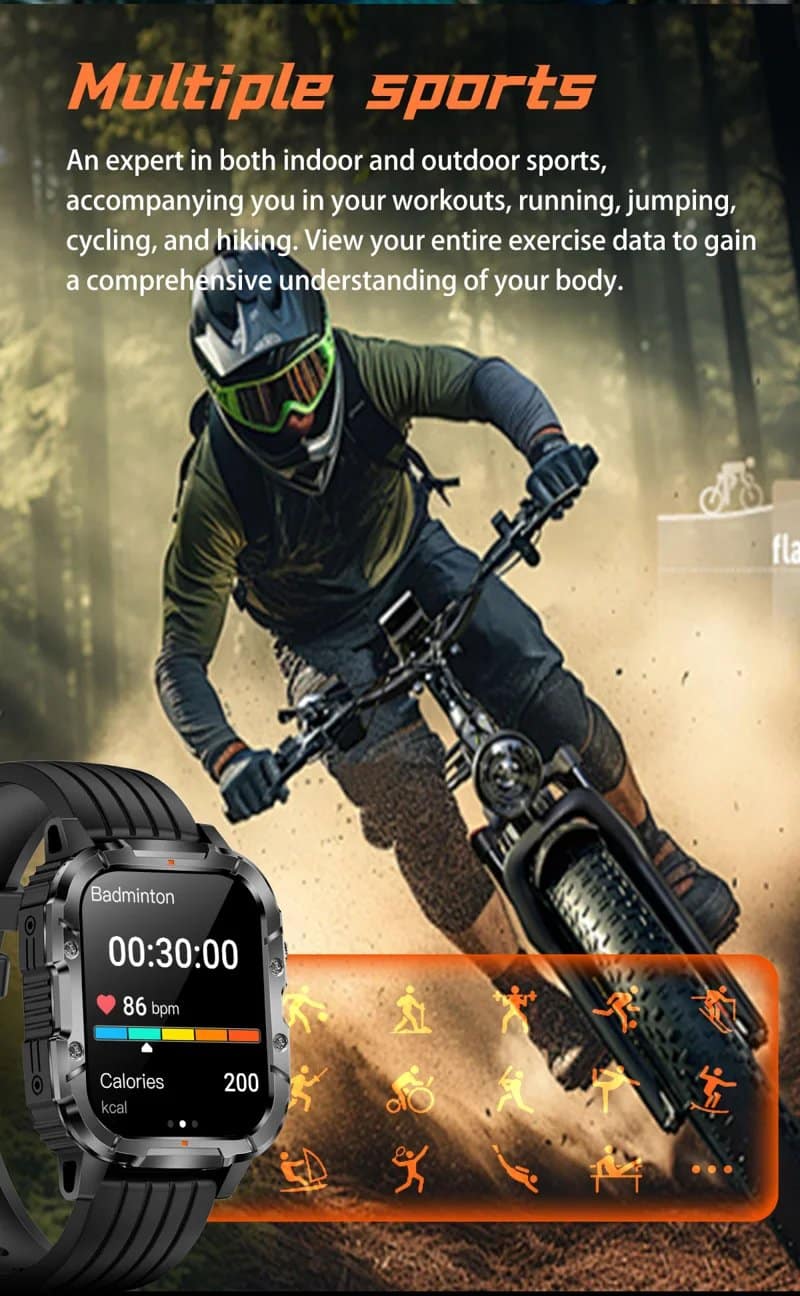 Y8 Rugged Smart Watch - detail 13