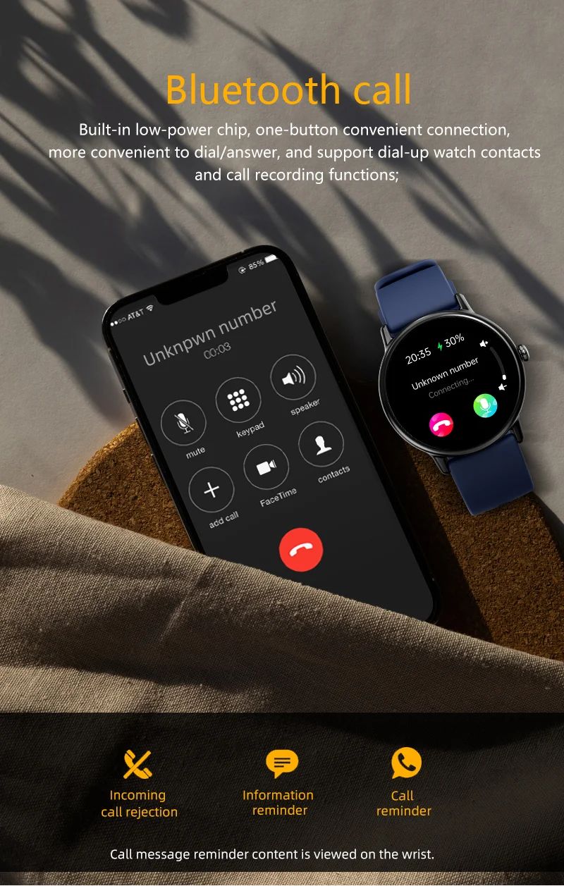 Y86 AMOLED Calling Smart Watch - detail 06
