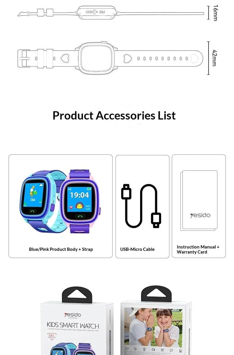 YESIDO IO51 Kids Smart Watch - detail 13