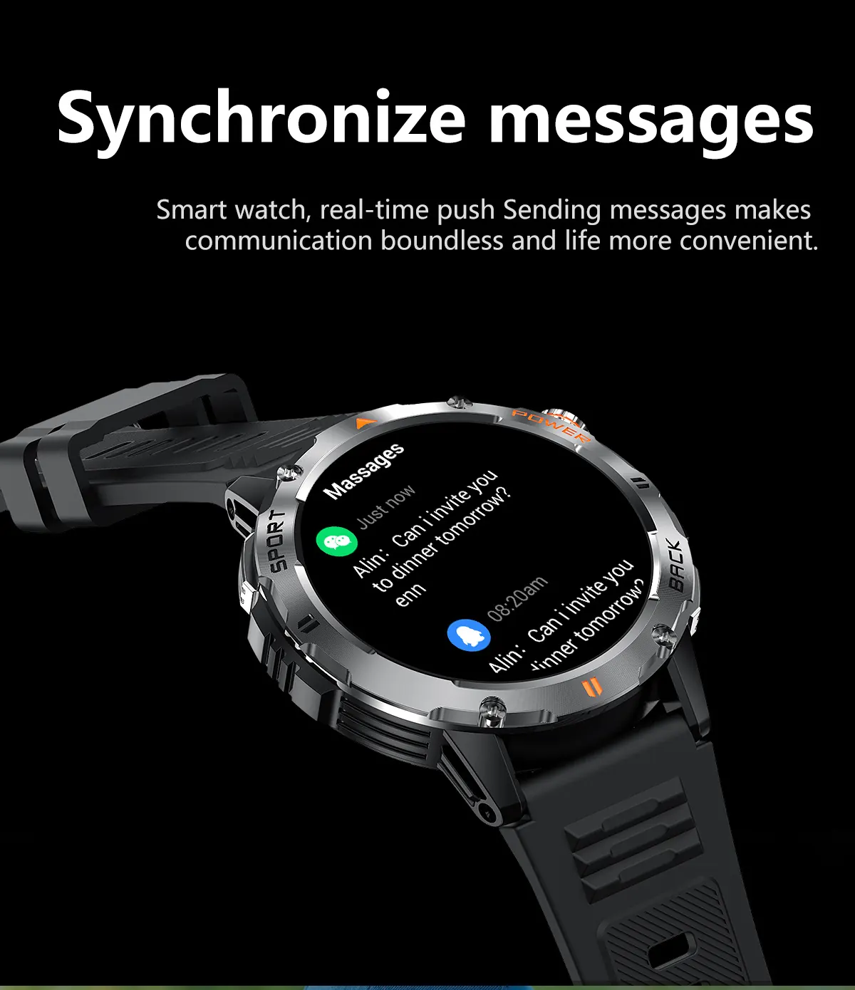 YK06 smart watch source detail 8