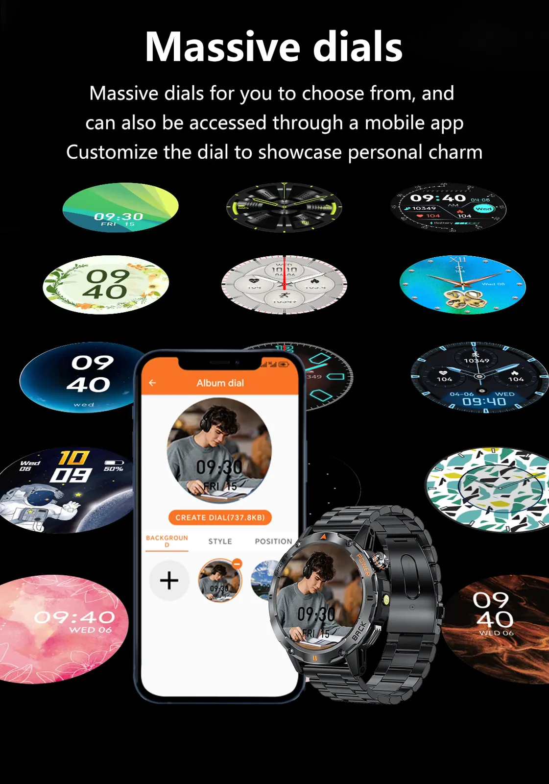 YK06 smart watch source detail 15