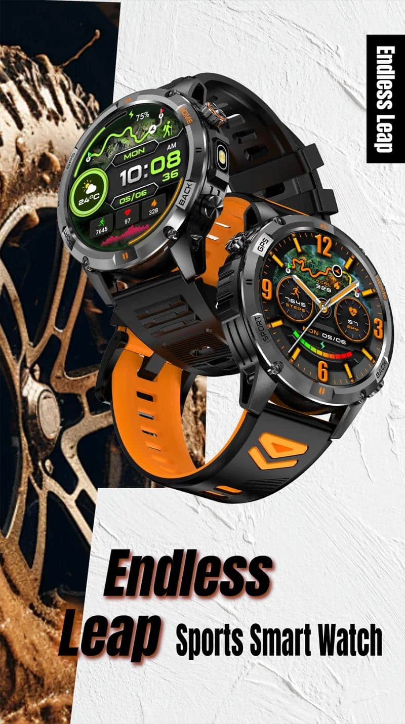 YK15 GPS Outdoor Smart Watch - detail 01