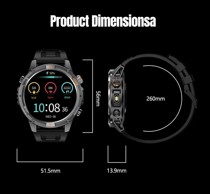 YK15 GPS Outdoor Smart Watch - detail 19