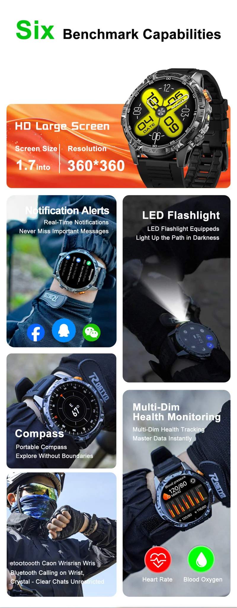 YK16 Smart Watch - detail 02