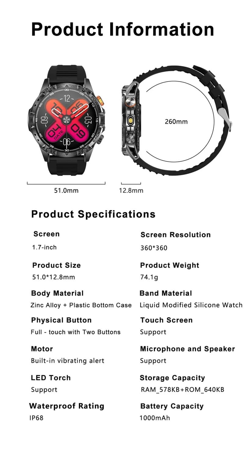 YK16 Smart Watch - detail 19