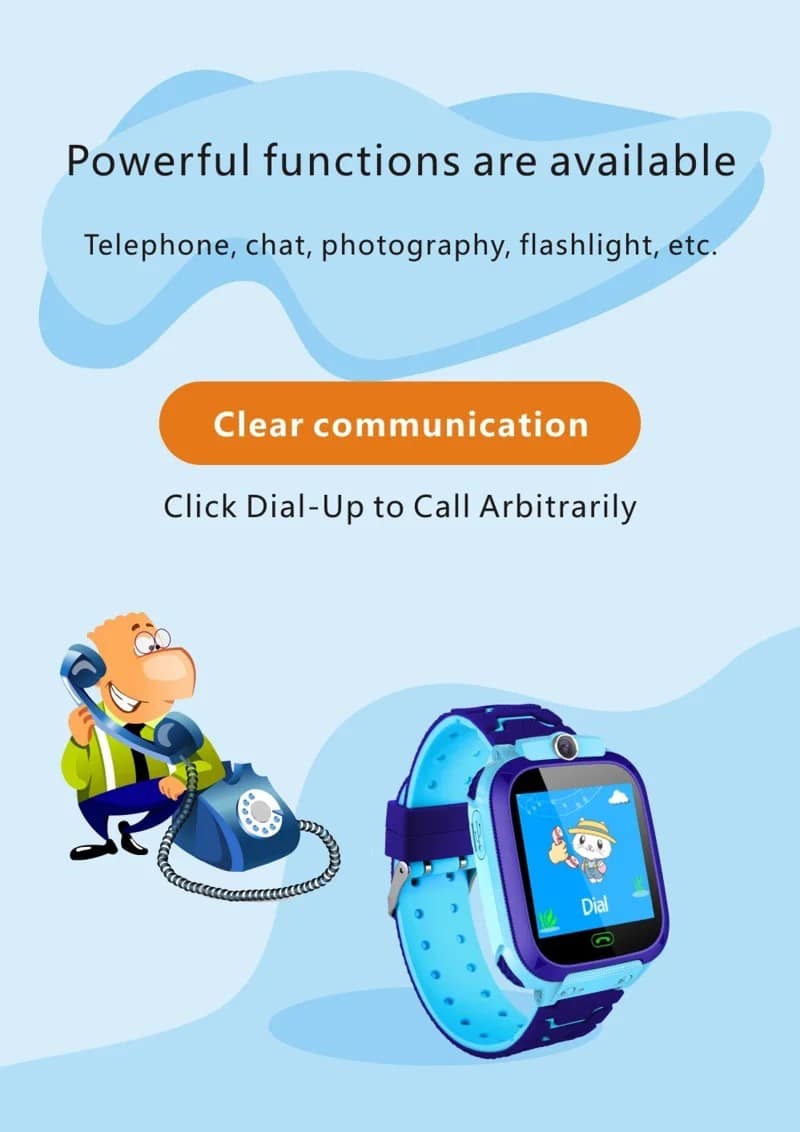 Z5 Kids LBS Location and Voice Chat Watch - detail 02