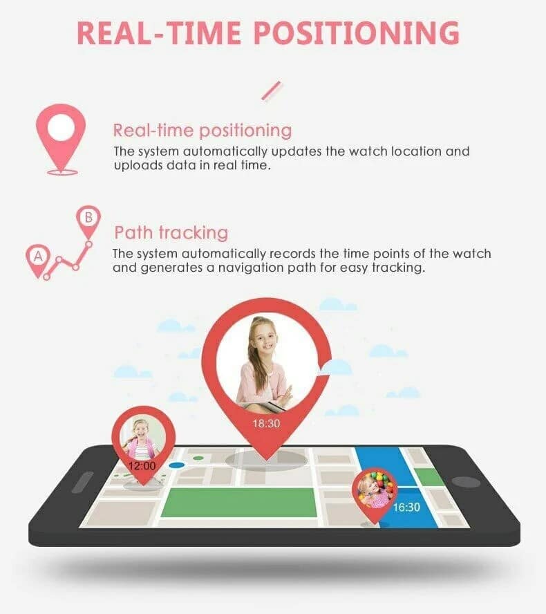 Z5 Kids LBS Location and Voice Chat Watch - detail 10