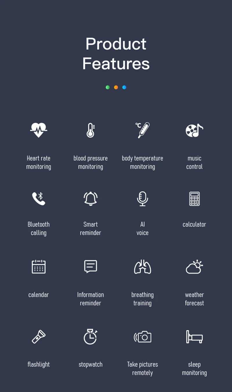 ZW27 Full-Touch Smart Watch - detail 02
