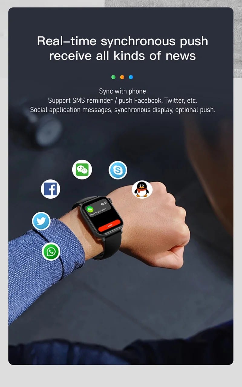 ZW27 Full-Touch Smart Watch - detail 16