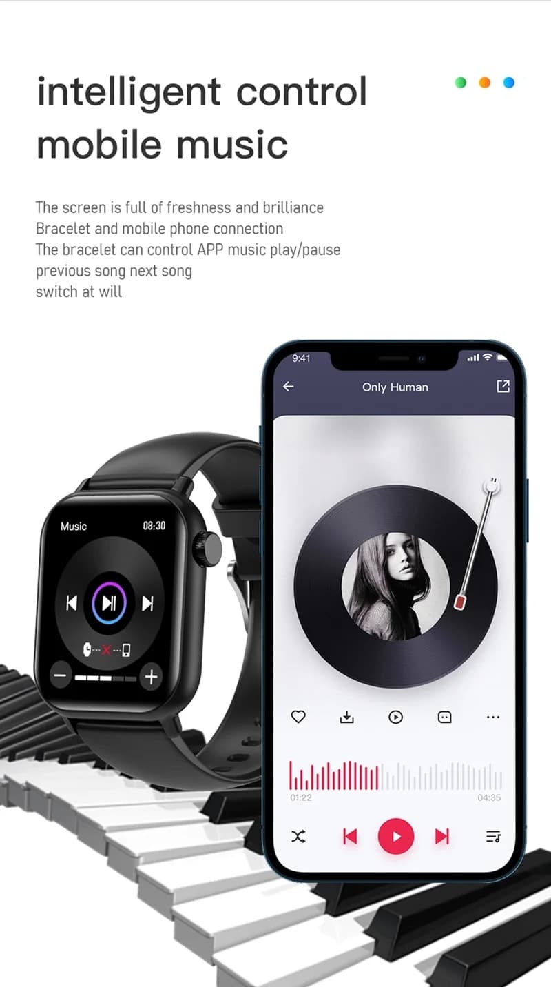ZW27 Full-Touch Smart Watch - detail 17