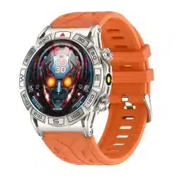 1.43-Inch AI Voice Bluetooth Calling Outdoor Smart Watch with 107 Sports Modes and 60-Day on a white background