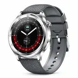 1.43-Inch AMOLED Smart Watch with Bluetooth Calling, Rotary Crown, Sleep and Activity on a white background